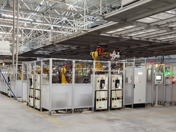 汽車(chē)廠(chǎng)智能生產(chǎn)線(xiàn)圍欄