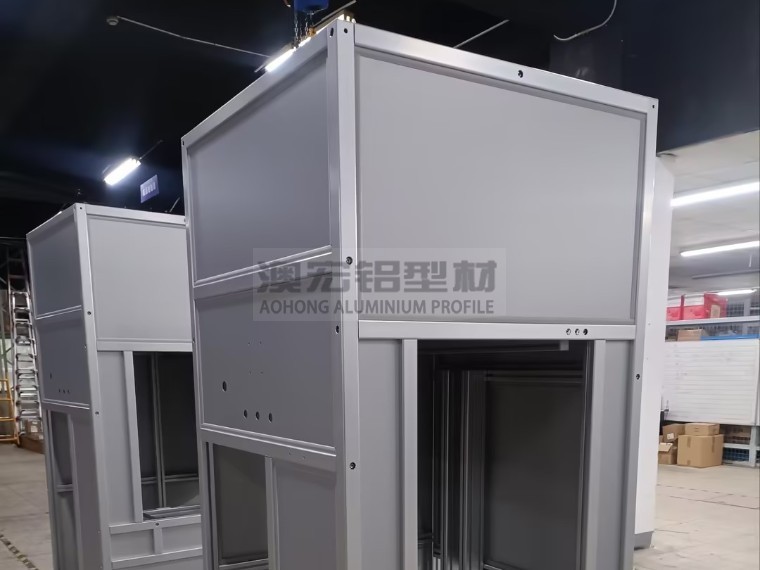 工業(yè)生產(chǎn)鋁型材架子安裝如何提升精度？-澳宏工業(yè)鋁型材