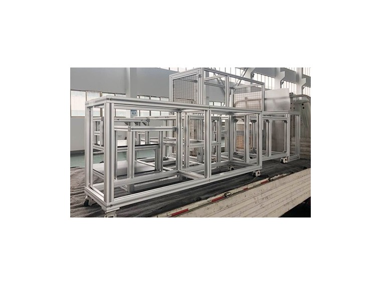 4545鋁型材如何打造機械配件生產(chǎn)設備框架？