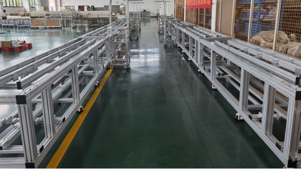 再獲信任！100100重型鋁型材打造高效“流水線”