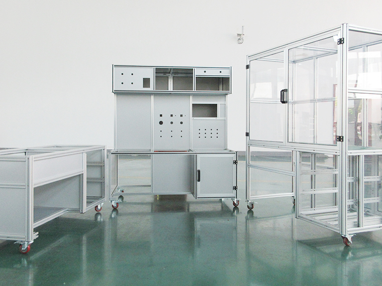 工業(yè)生產(chǎn)鋁型材架子安裝如何提升精度？-澳宏工業(yè)鋁型材